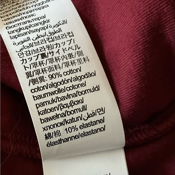 Calvin Klein Unlined Bralette - NWT - Size Medium - Fair Isle Print - New - Picture 8 of 11